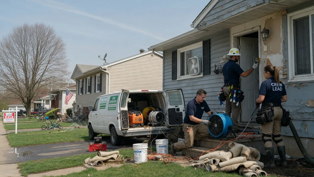 Flood Cleanup in Saratoga, IN near me