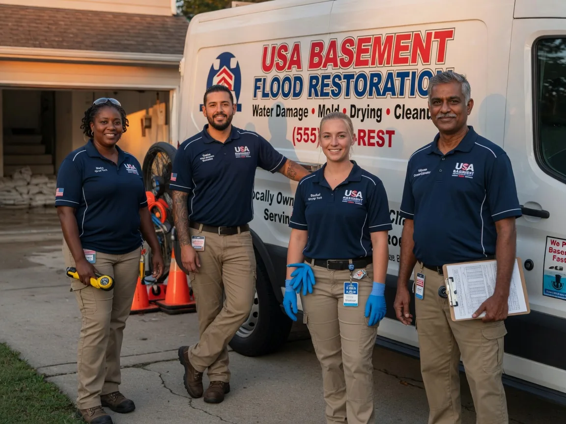 Basement Flood Cleanup company in Saratoga, IN